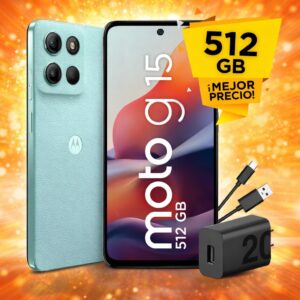 Motorola G15 4/512GB - Celeste