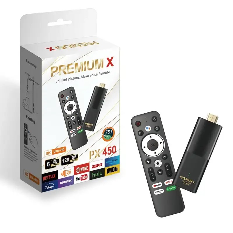 Conversor Smart Premium X PX450 8/128GB 8k 15 1