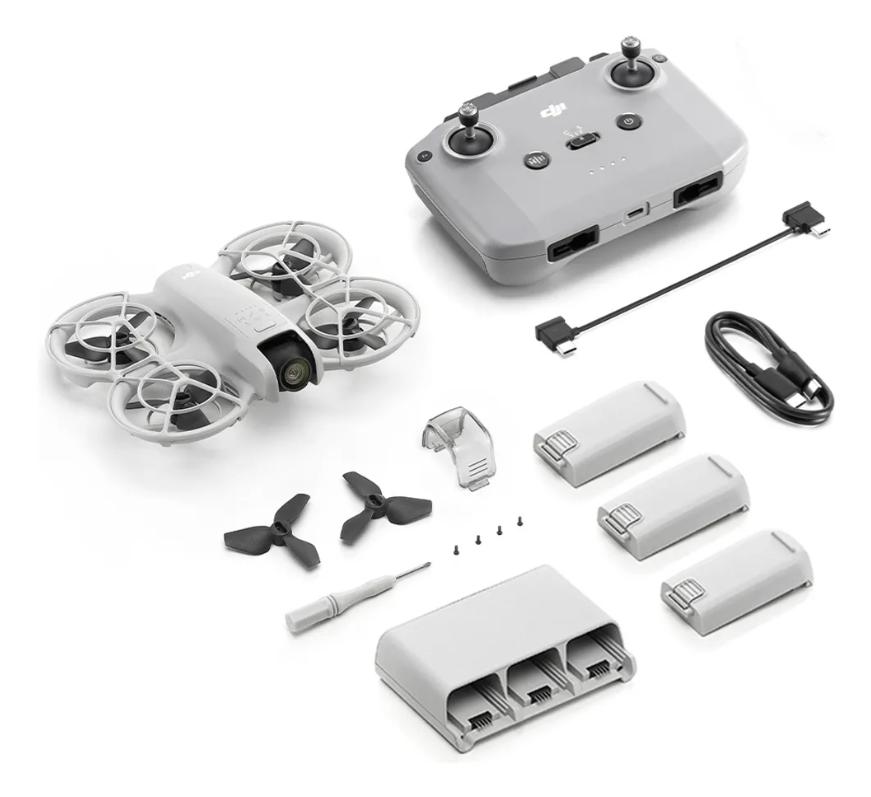 Drone Dji Neo Fly More Combo Color Gris C/Control