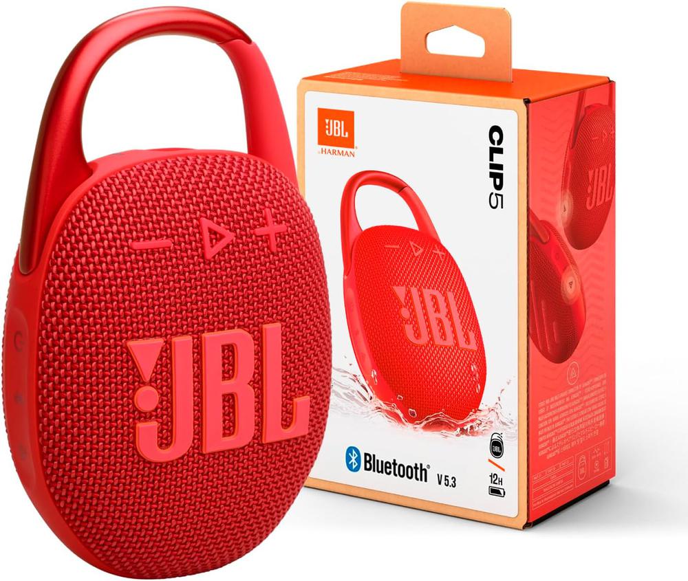 Parlante JBL Clip 5 Red Rojo