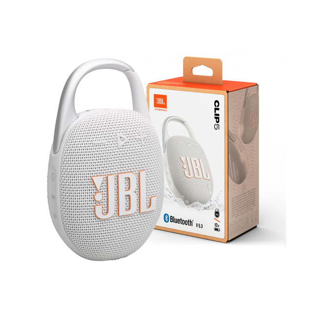 Parlante JBL Clip 5 White Blanco