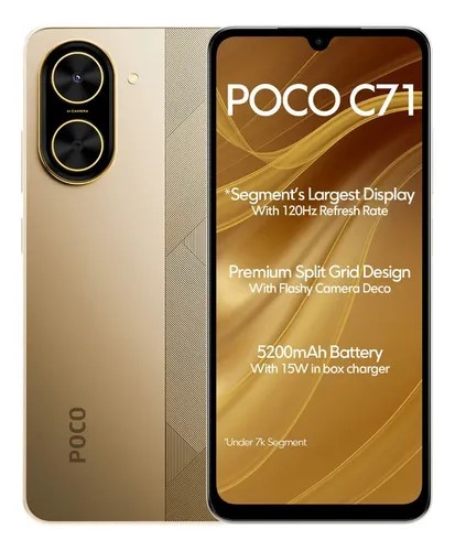 Poco C71 3/64GB - Gold