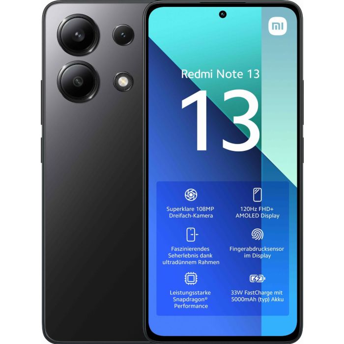 Redmi Note 13 8/256GB - Midnight Black