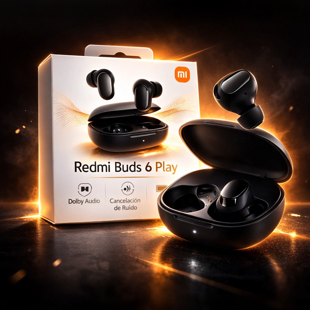 Auricular BT Redmi Buds 6 Play Negro