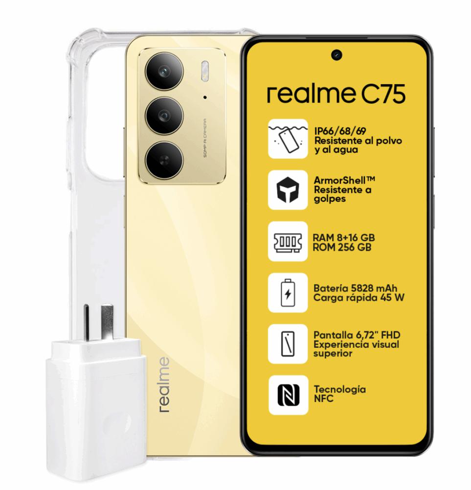 Realme C75 8/256GB - Lightning Gold