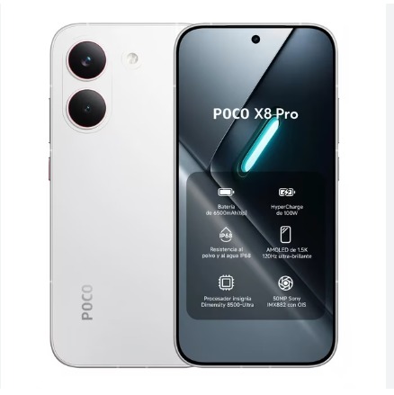 Xiaomi Poco X8 Pro 8/256GB - Blanco