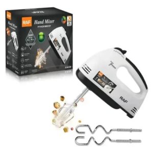 Batidora RAF 270w R 6633 Hand Mixer Con Accesorios