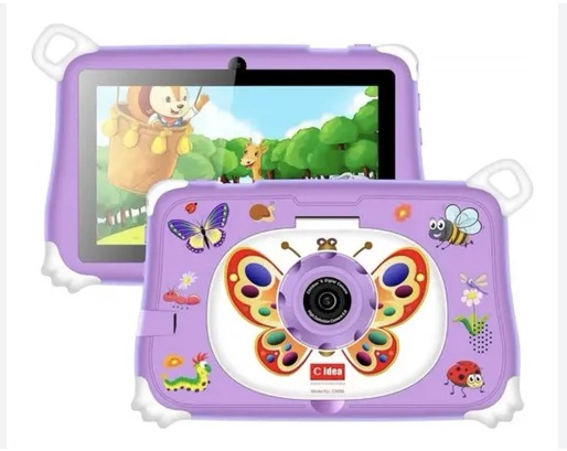 Tablet C Idea CM86 Kids Wifi 7 8/256GB - Violeta