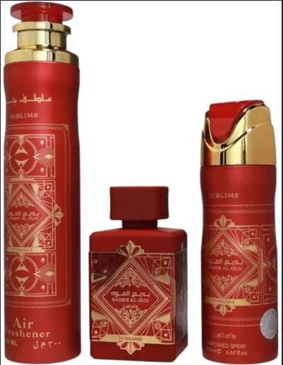 Lattafa Badee Al Oud Sublime 3PC Set