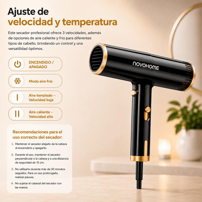 NovoHome Secador De Pelo 1600W